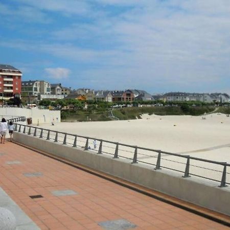 Apartamento Playa A Rapadoira Con Terraza Foz Eksteriør bilde